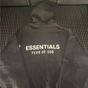 FW24 Black Essential Hoodie